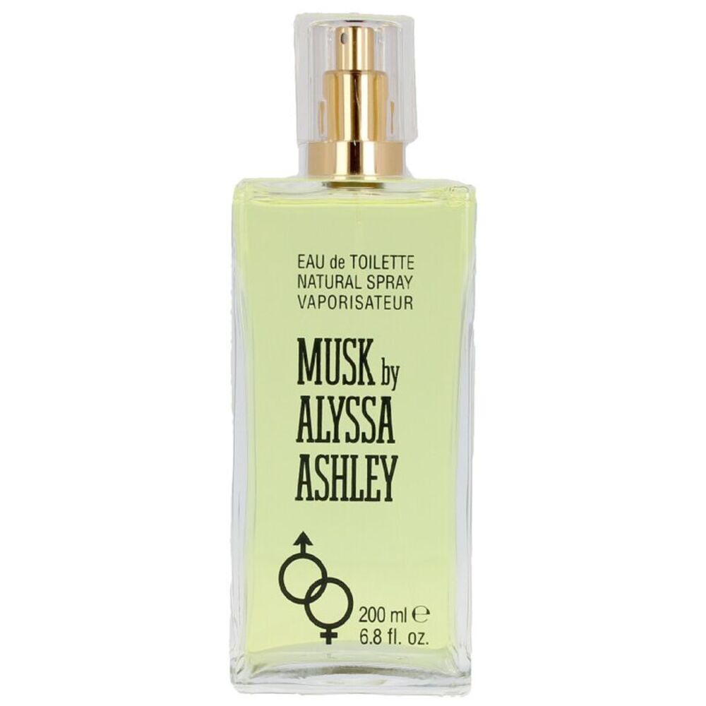 Musk by Alyssa Ashley Eau De Toilette EDT Spray for Women 6.6 oz / 200ml New